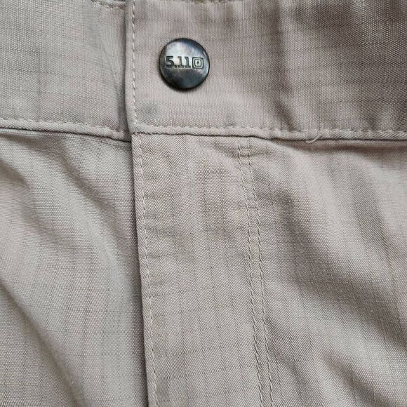 5.11 Tactical Stryke Cargo Pants Mens 44 X 34 khaki Ripstop Canvas Utility Work - Picture 4 of 4